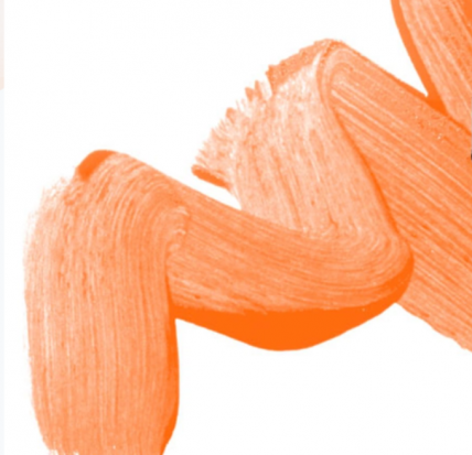 Акриловая краска Daler Rowney "System 3", Флуорисцентный оранжевый, 75мл 